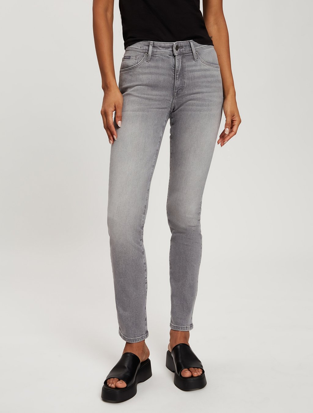 

Джинсы облегающего кроя ANYA Cross Jeans, деним