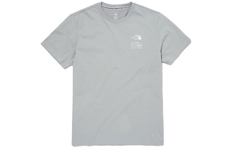 

Футболка унисекс серая The North Face, серый