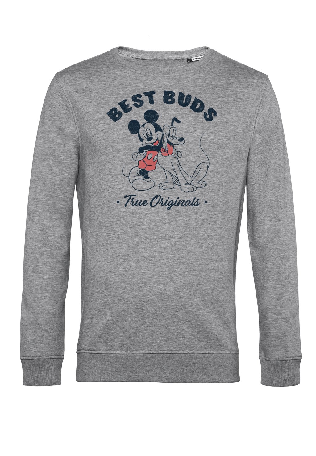 

Толстовка MICKEY MOUSE VINTAGE BUDS Disney, цвет Mottled Light Grey