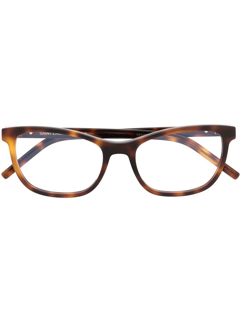 

Очки в оправе 'кошачий глаз' Saint Laurent Eyewear, коричневый