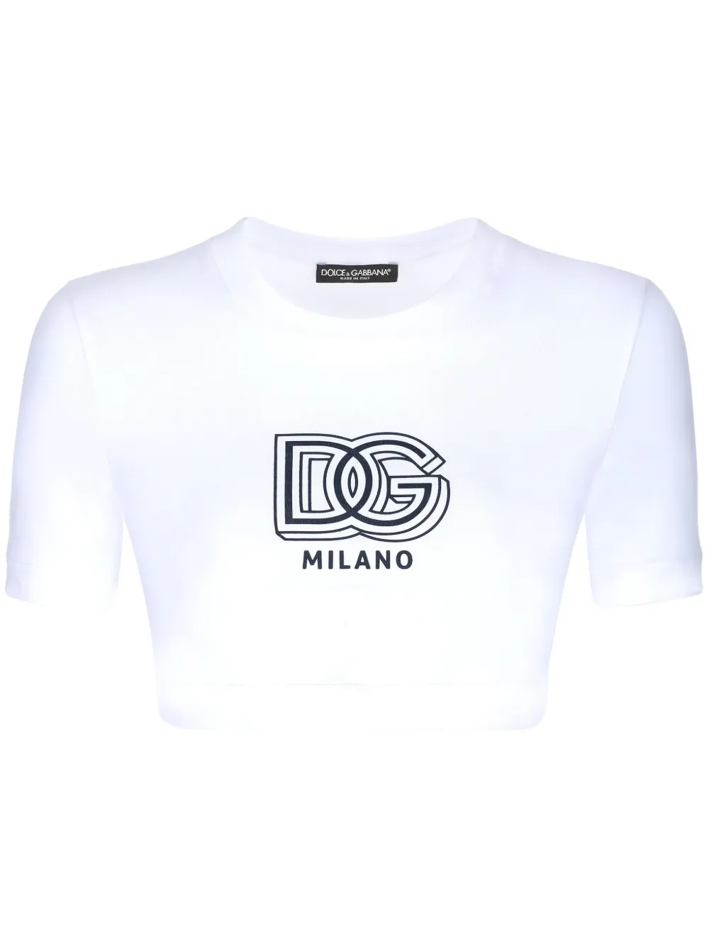 

Футболка с логотипом DOLCE & GABBANA, белый