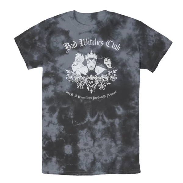 

Мужская футболка Bad Witches Club с групповым снимком Disney, черный