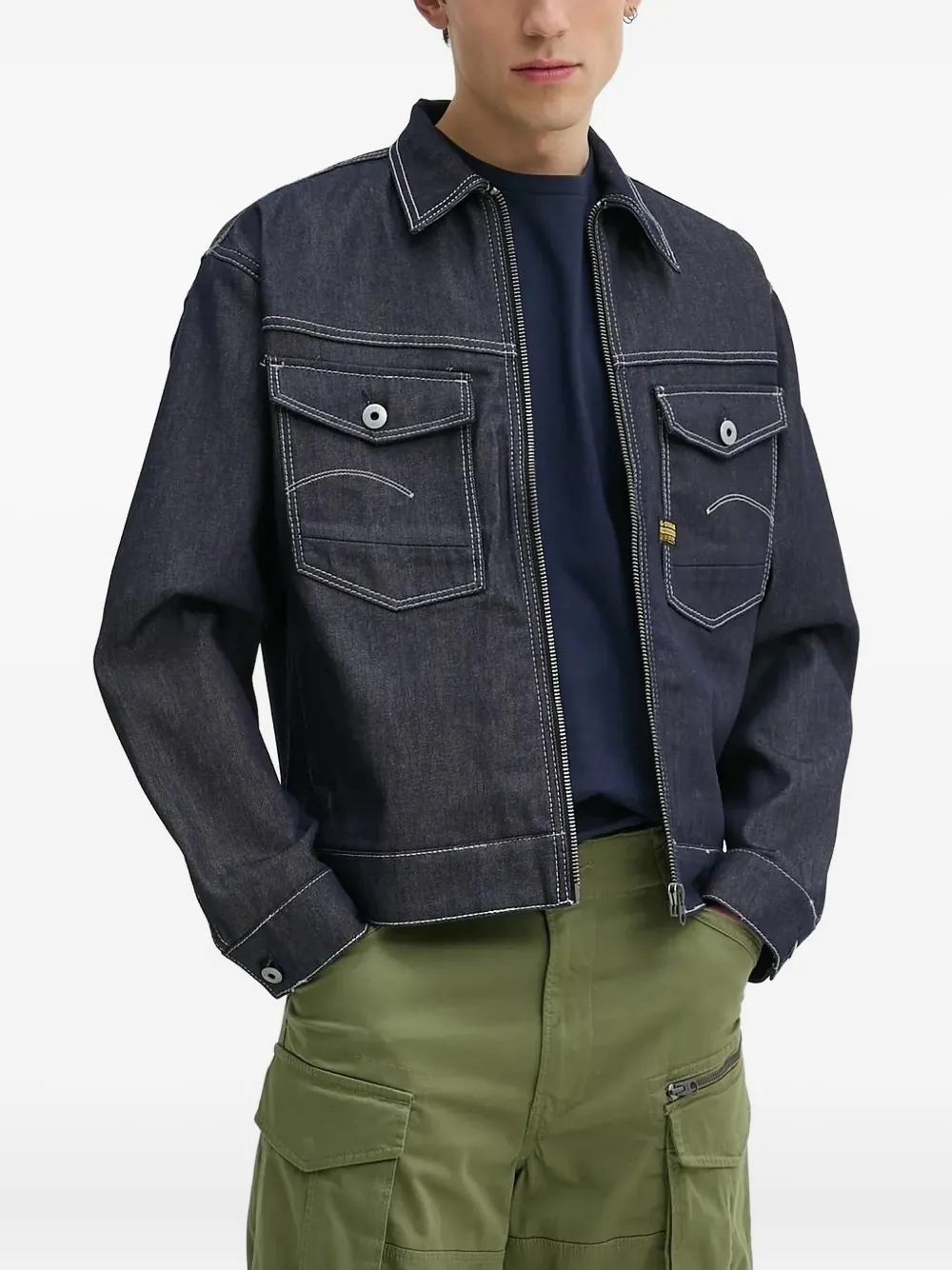 

Джинсовая куртка G-Star RAW, синий