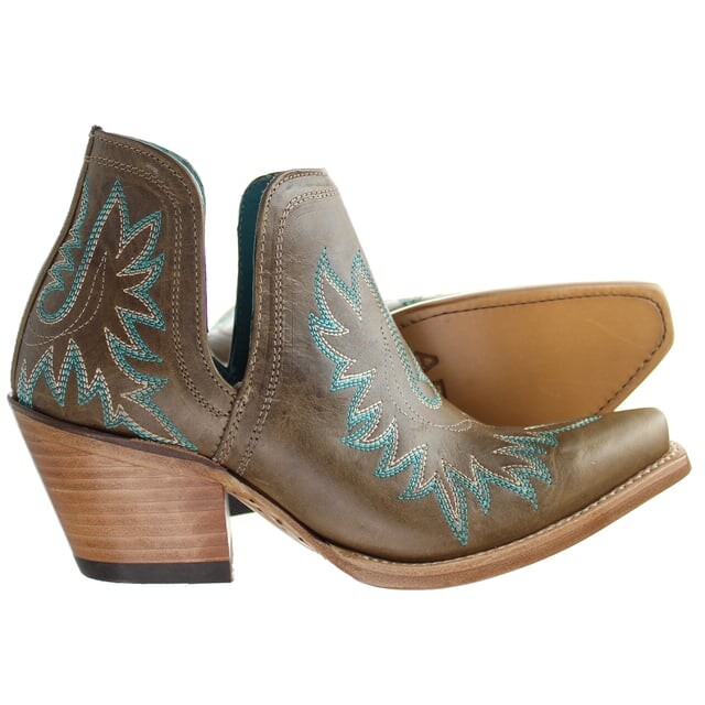 Женские ботинки Ariat Dixon короткие на каблуке, пепельно-коричневый — фото 4