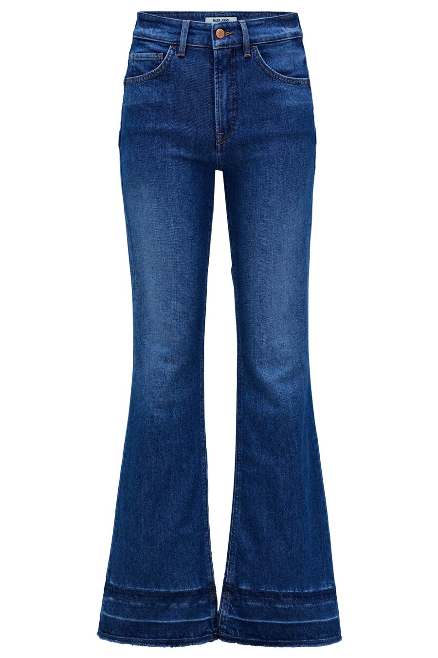 

Расклешенные джинсы Salsa Jeans Faith, синий деним
