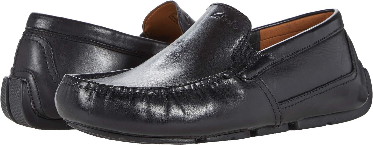 

Лоферы Markman Plain Clarks, черная кожа, Черный, Лоферы Markman Plain Clarks, черная кожа