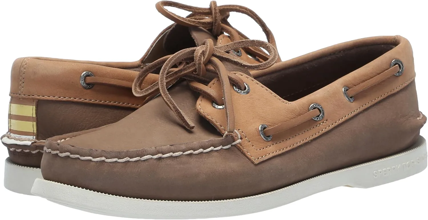 Мужские оригинальные летние туфли Sperry с двумя отверстиями, мультиколор — фото 3