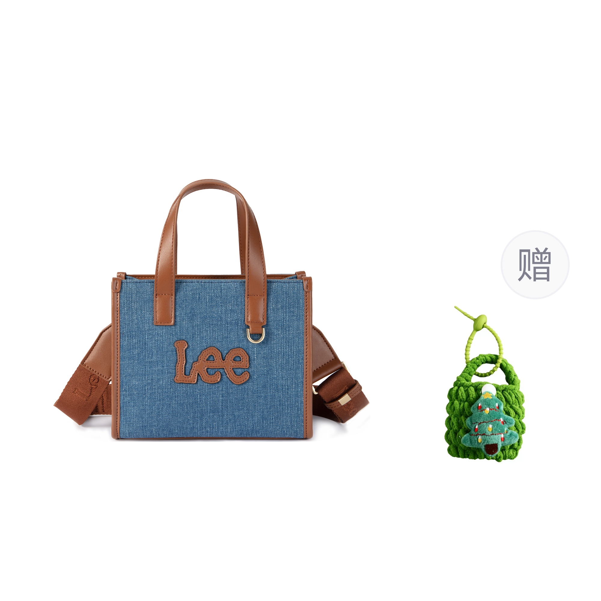 

Lee Сумка тоут через плечо из ткани и искусственной кожи, Gift Limited Edition