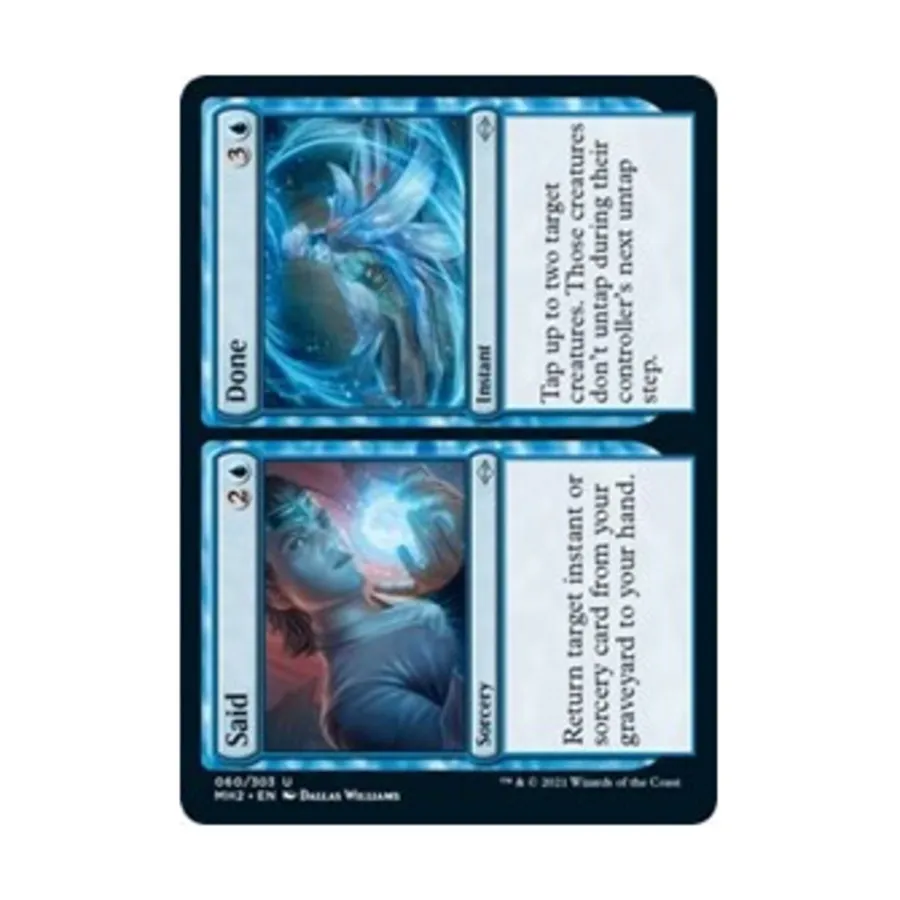 

CCG Сказано // Готово (U), MTG - Modern Horizons 2
