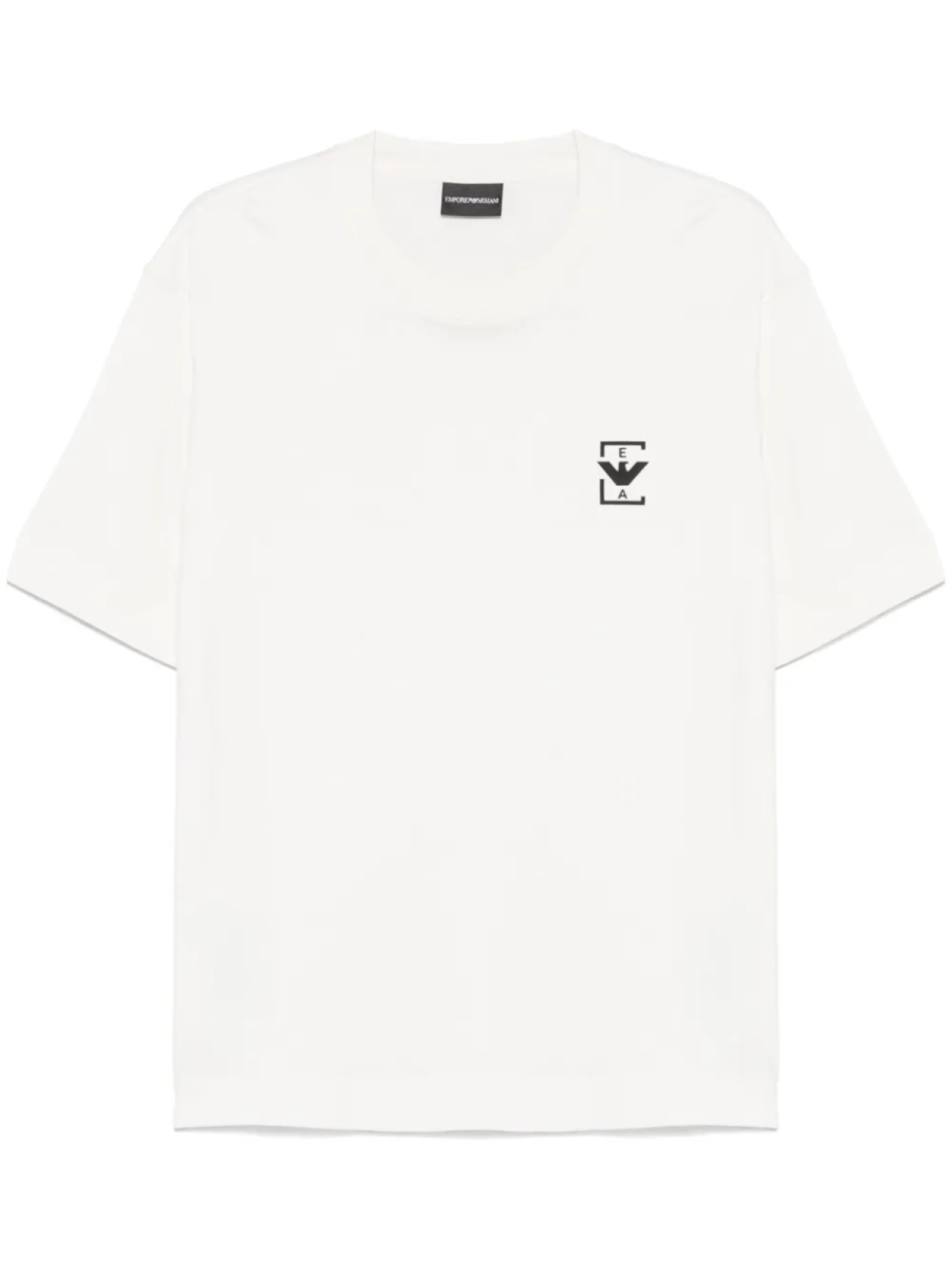 

Emporio Armani футболка с аппликацией, белый
