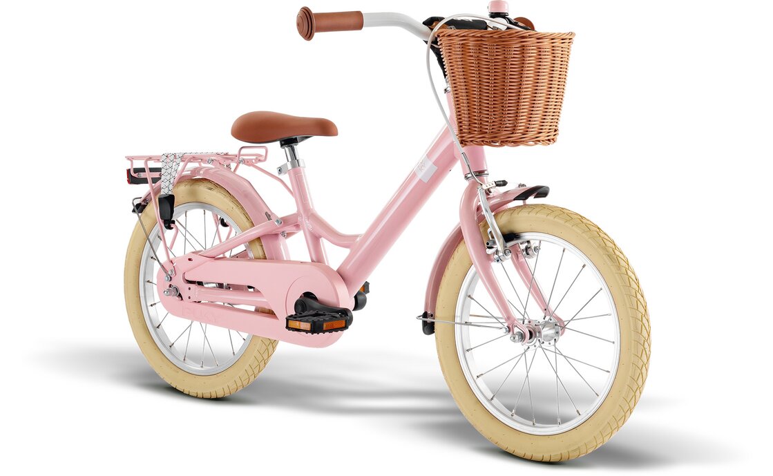 Детский велосипед Puky Youke 16 Classic - 16 дюймов - Y-Form - 2025, цвет Pink|retro-rosé — фото 2