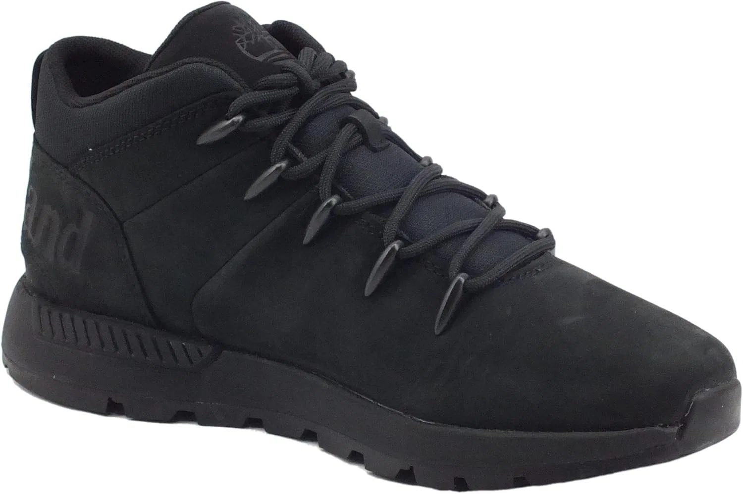 Мужские ботинки Timberland 0A1YN5 Sprint Trekker из нубуковой кожи, черные — фото 2