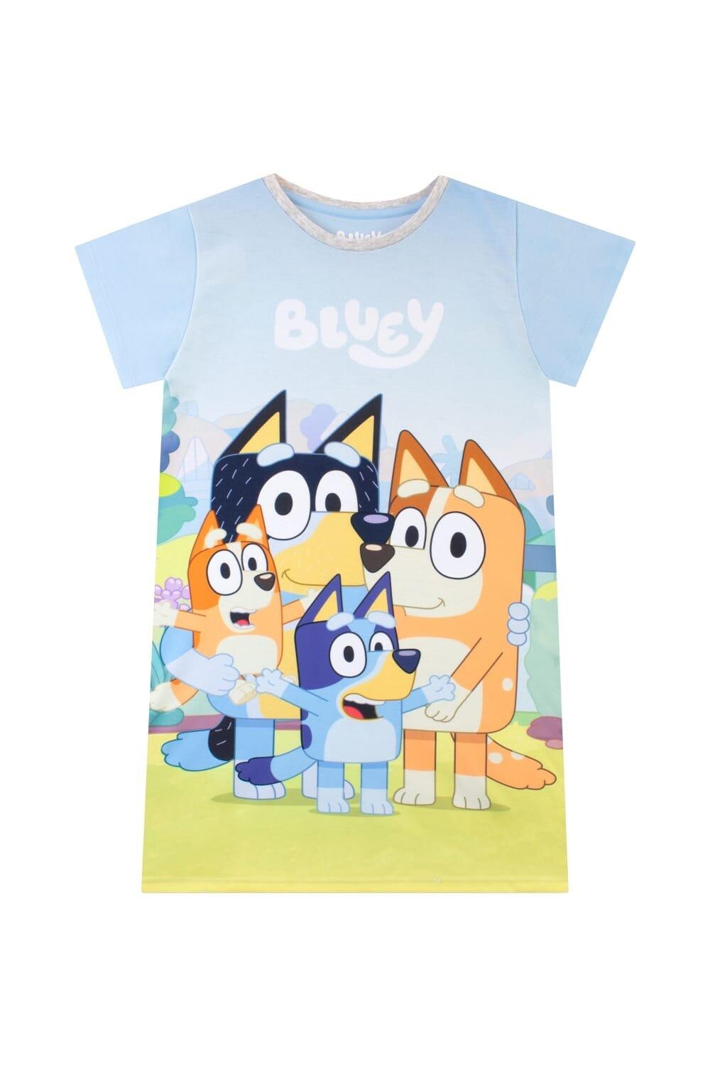 

Ночная рубашка Bluey, мультиколор