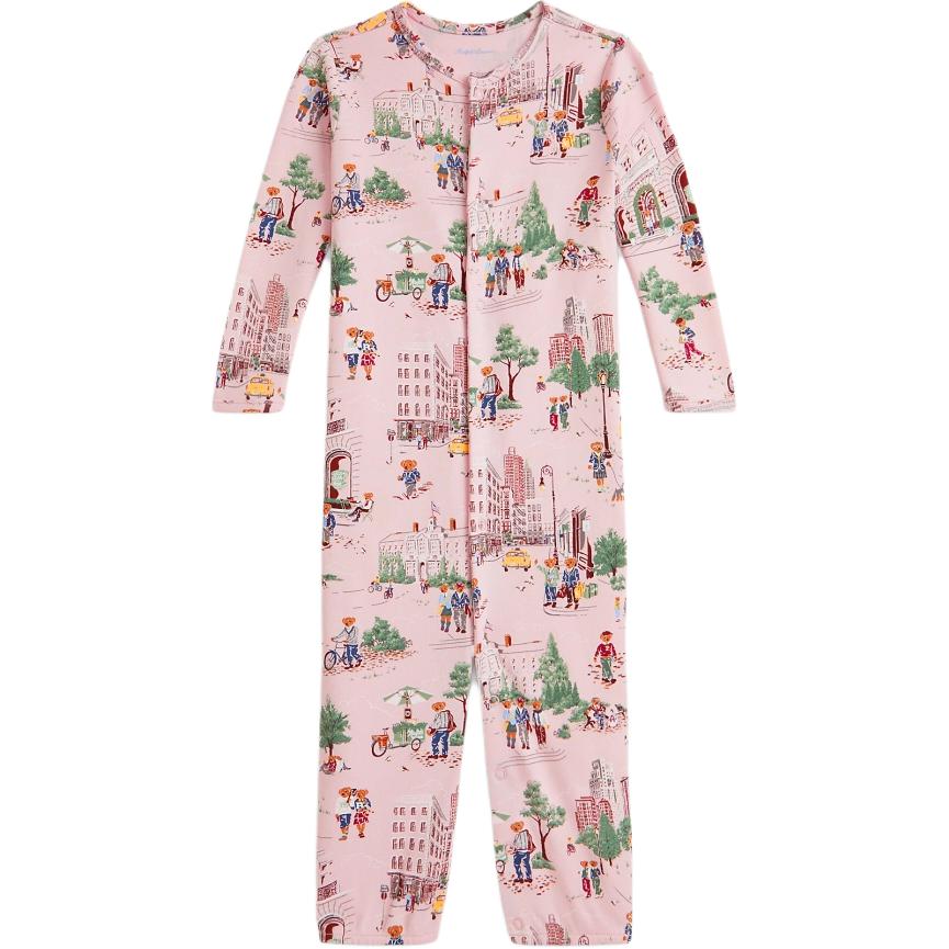 

Комбинезоны и ползунки приталенные для младенцев и малышей Polo Ralph Lauren, розовый