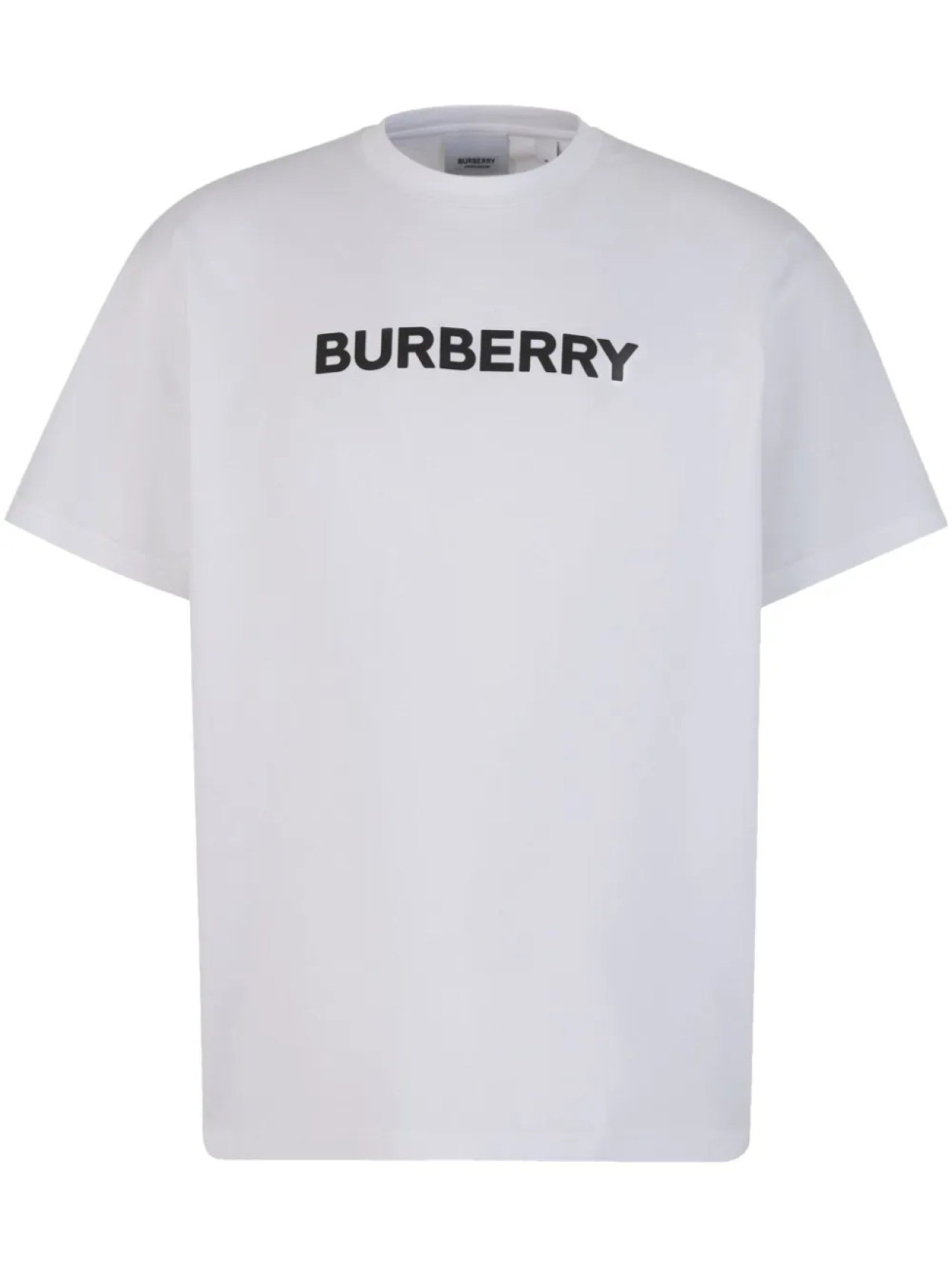 

Футболка из хлопка с логотипом Burberry, белый