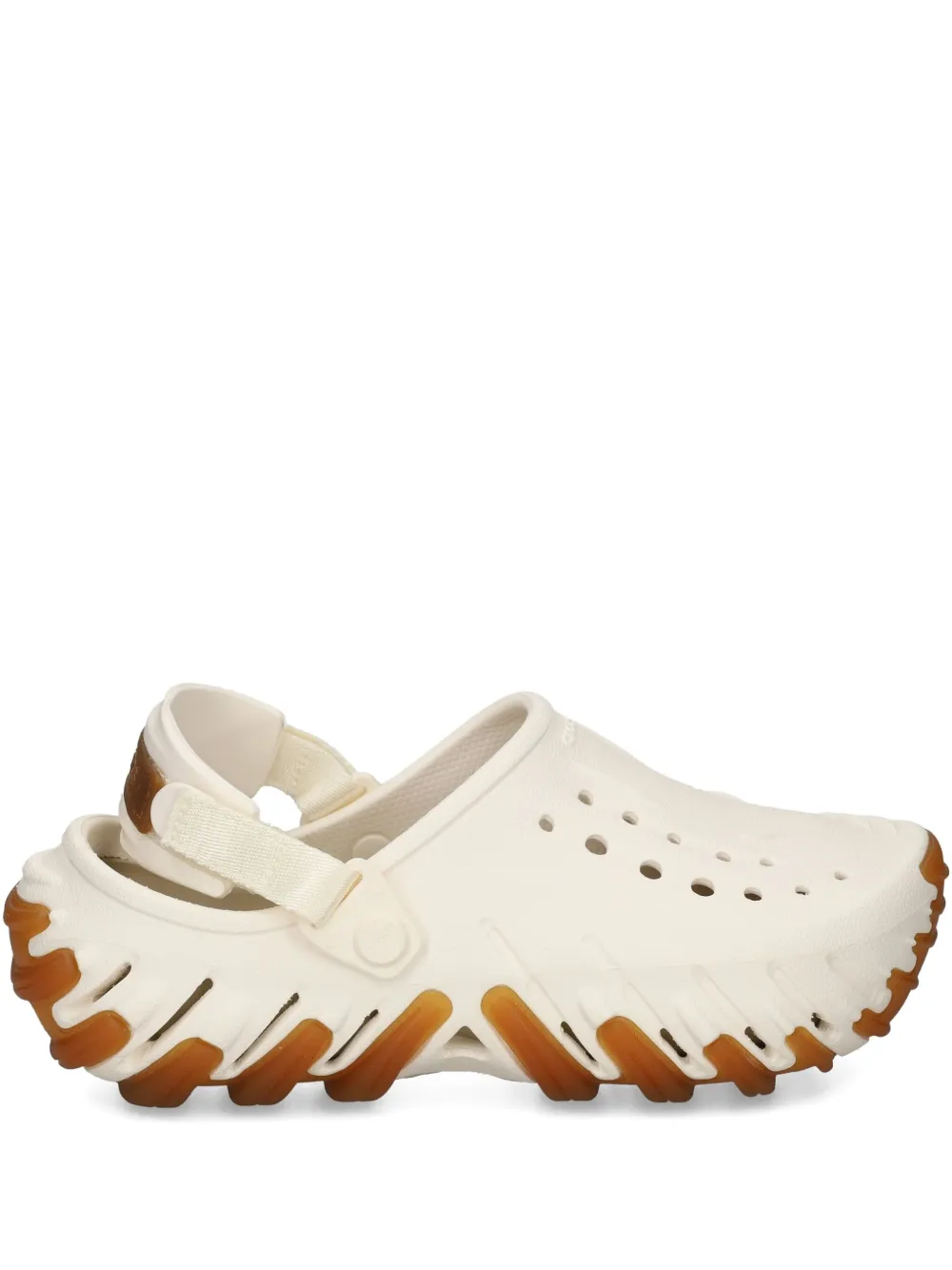 Сабо-сандалии с перфорированной задней стяжкой Crocs, нейтральный