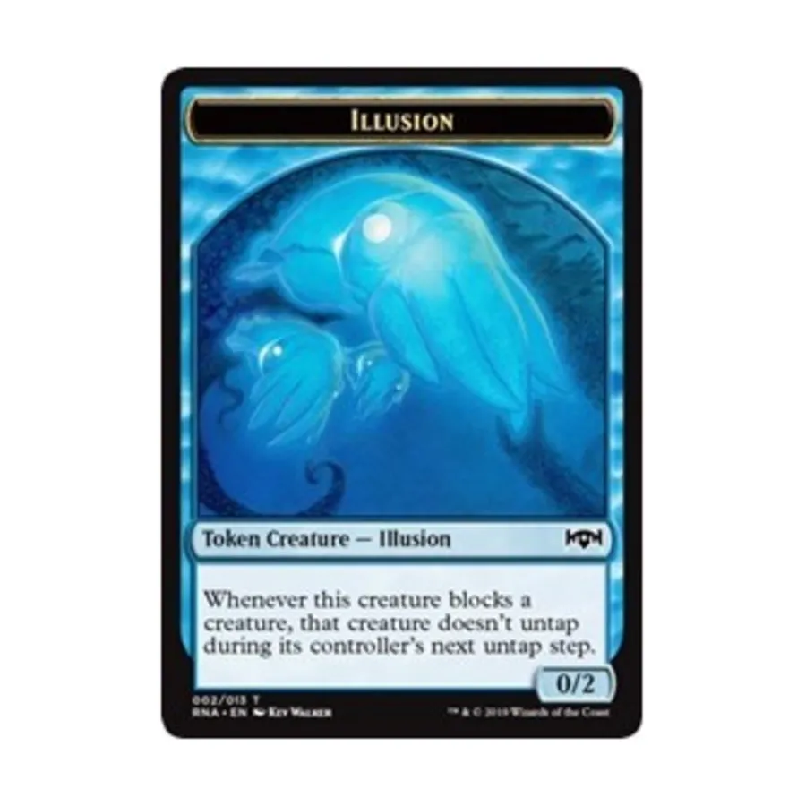 

CCG Жетон иллюзии (T), MTG - Ravnica Allegiance