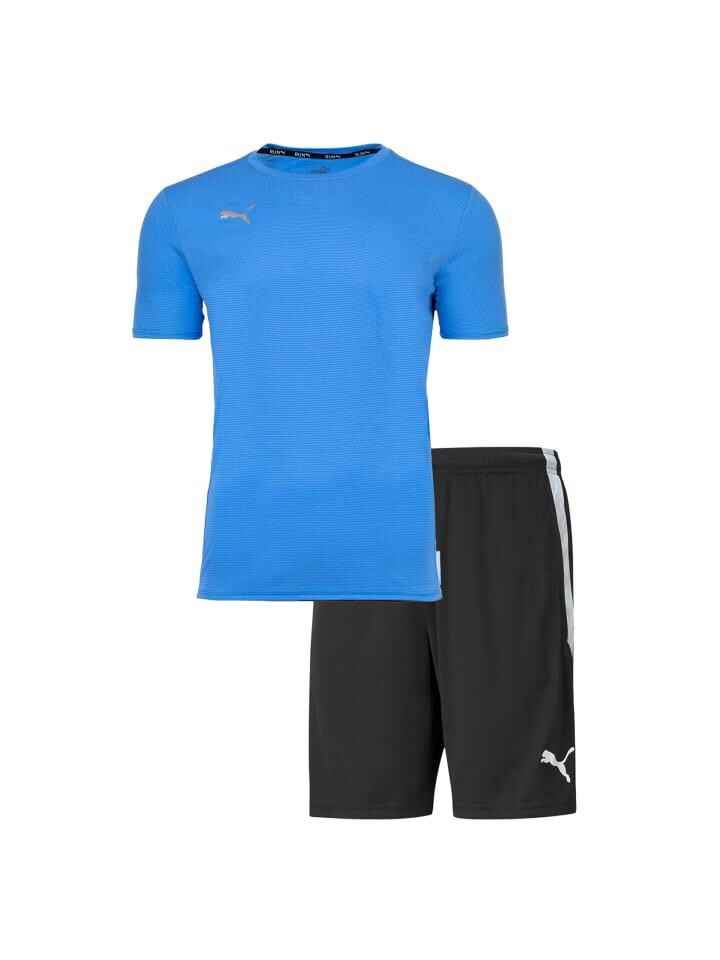 

Футболка Puma Shorts 1er Pack, цвет schwarz/blau