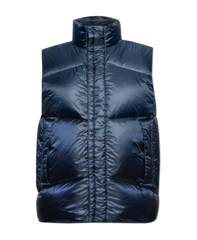 

Пуховик с воротником стойкой Woolrich, синий