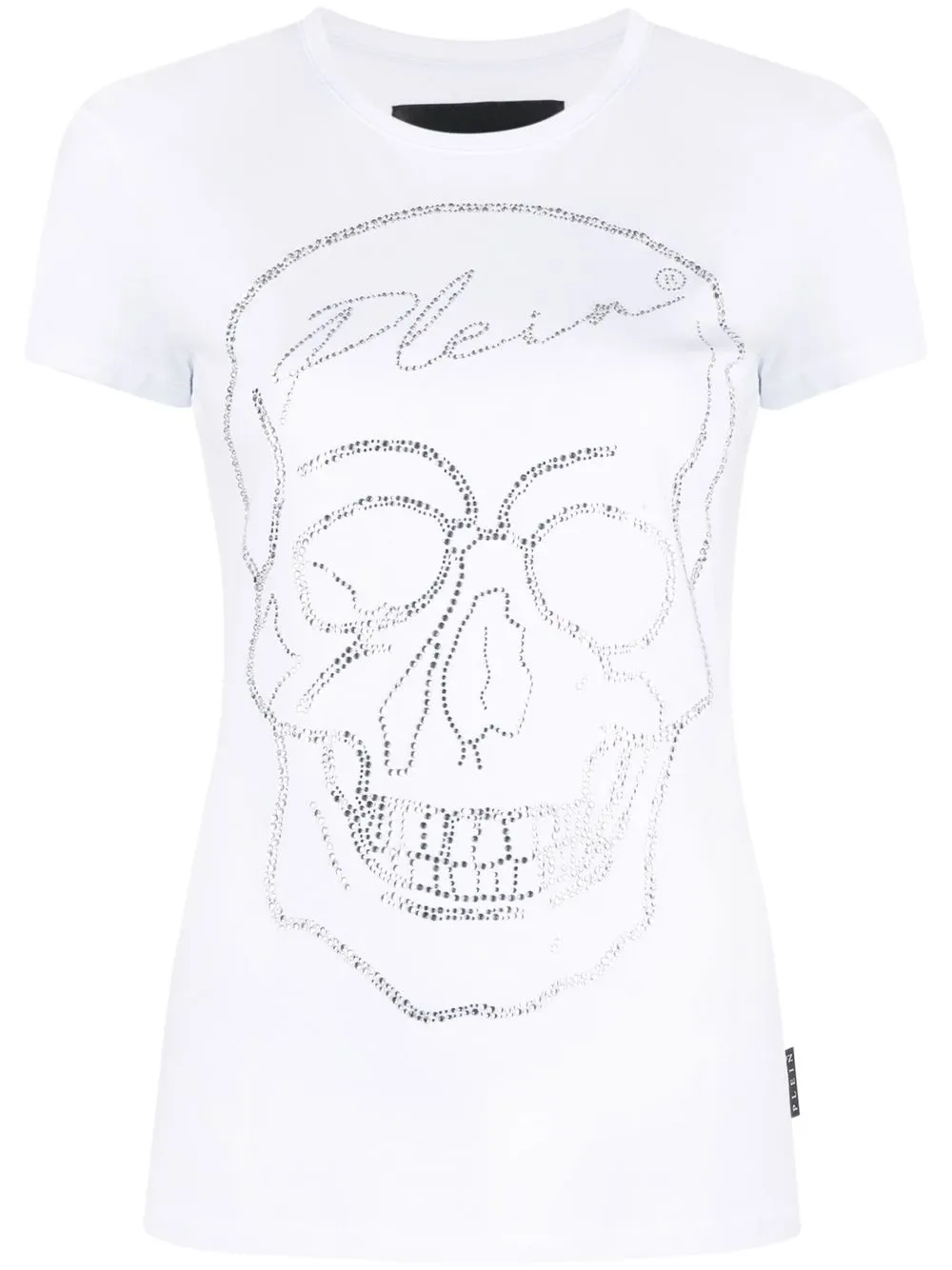 

Футболка со стразами Philipp Plein, белый