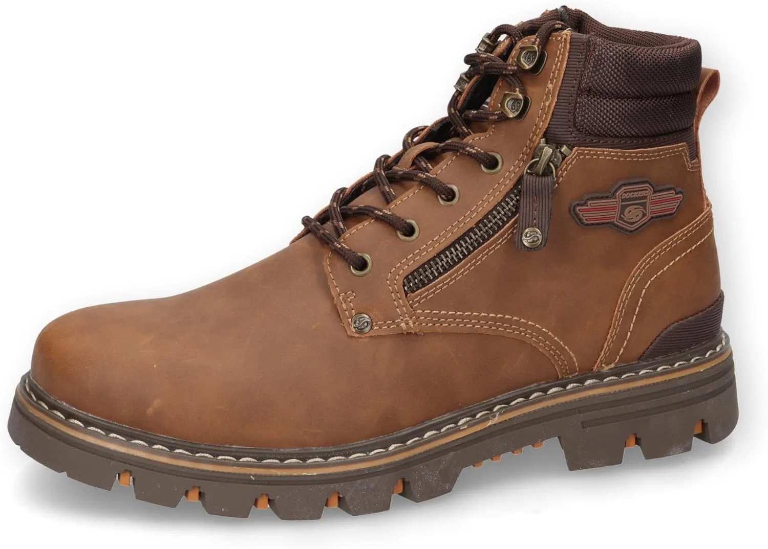 Мужские армейские ботинки Dockers by Gerli, мужские ботильоны, Cognac 470