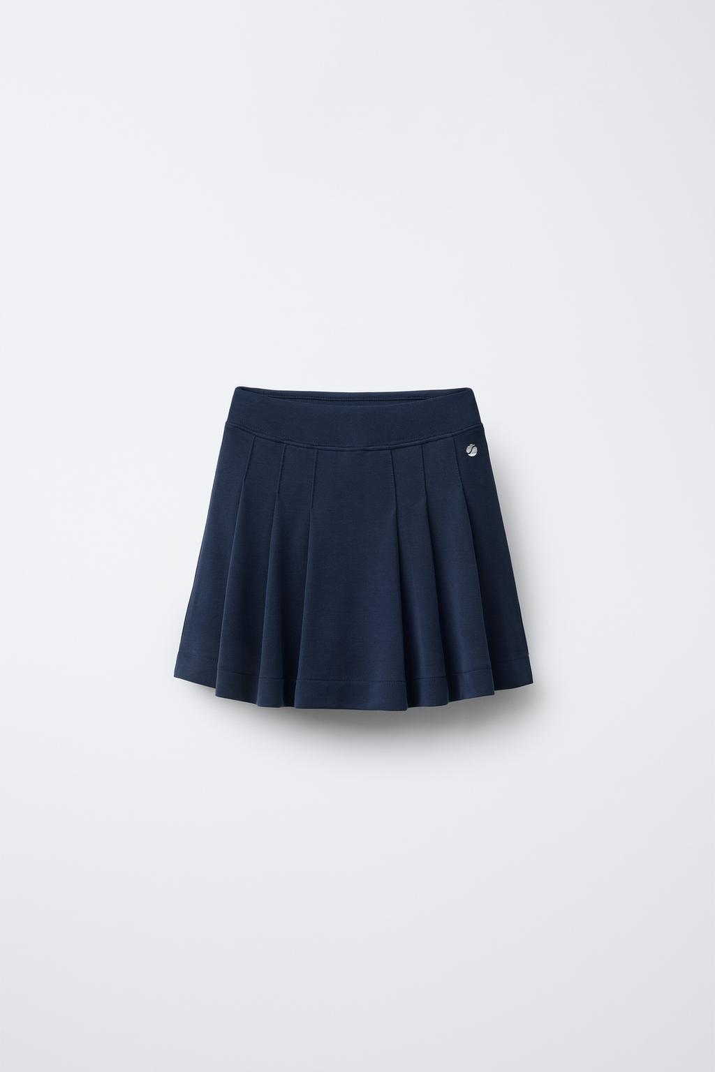 

Модальная бермудская юбка ZARA, синий