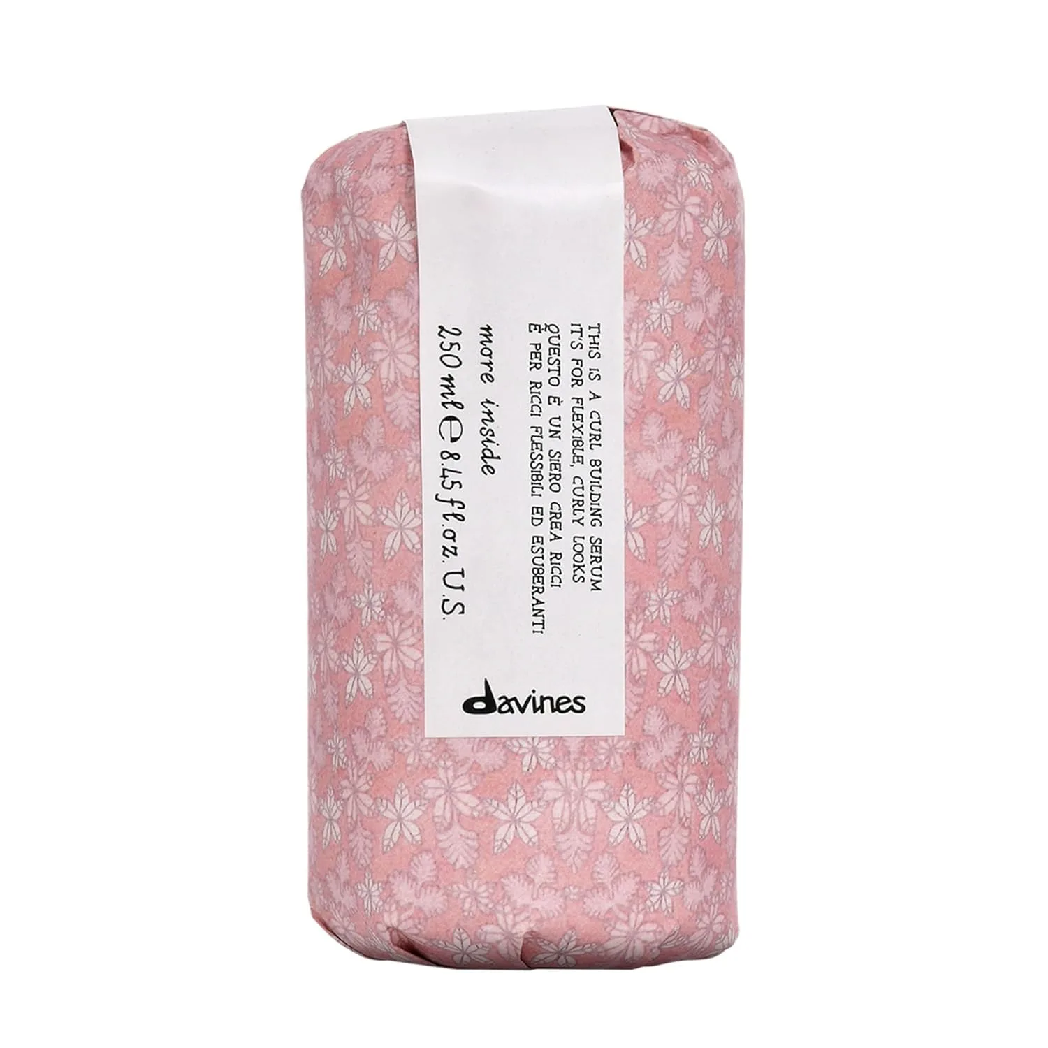 Davines This Is A Curl Building Serum, средняя фиксация для определения и эластичности кудрей - упругие, блестящие, увлажненные, устойчивые к влажности локоны, блокирует пушистость, для вьющихся волос — фото 2