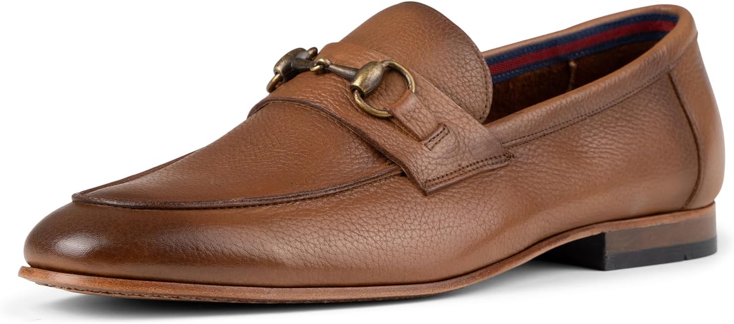 

Мужские лоферы Donald Pliner TED - мужские слипоны, удобные классические деловые лоферы Donald J Pliner, Saddle - Soft Tumble