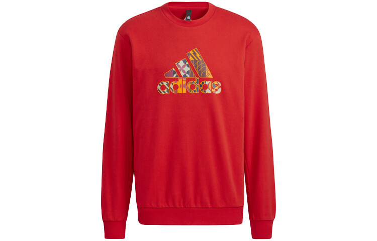 

CNY Толстовка мужская красная Adidas, красный