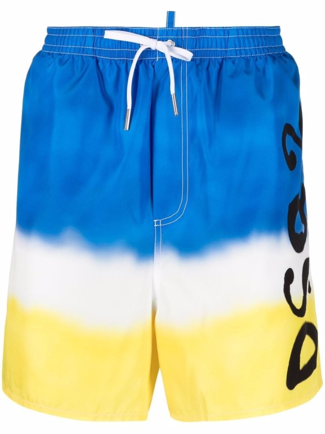 

Dsquared2 плавки-шорты с принтом, синий