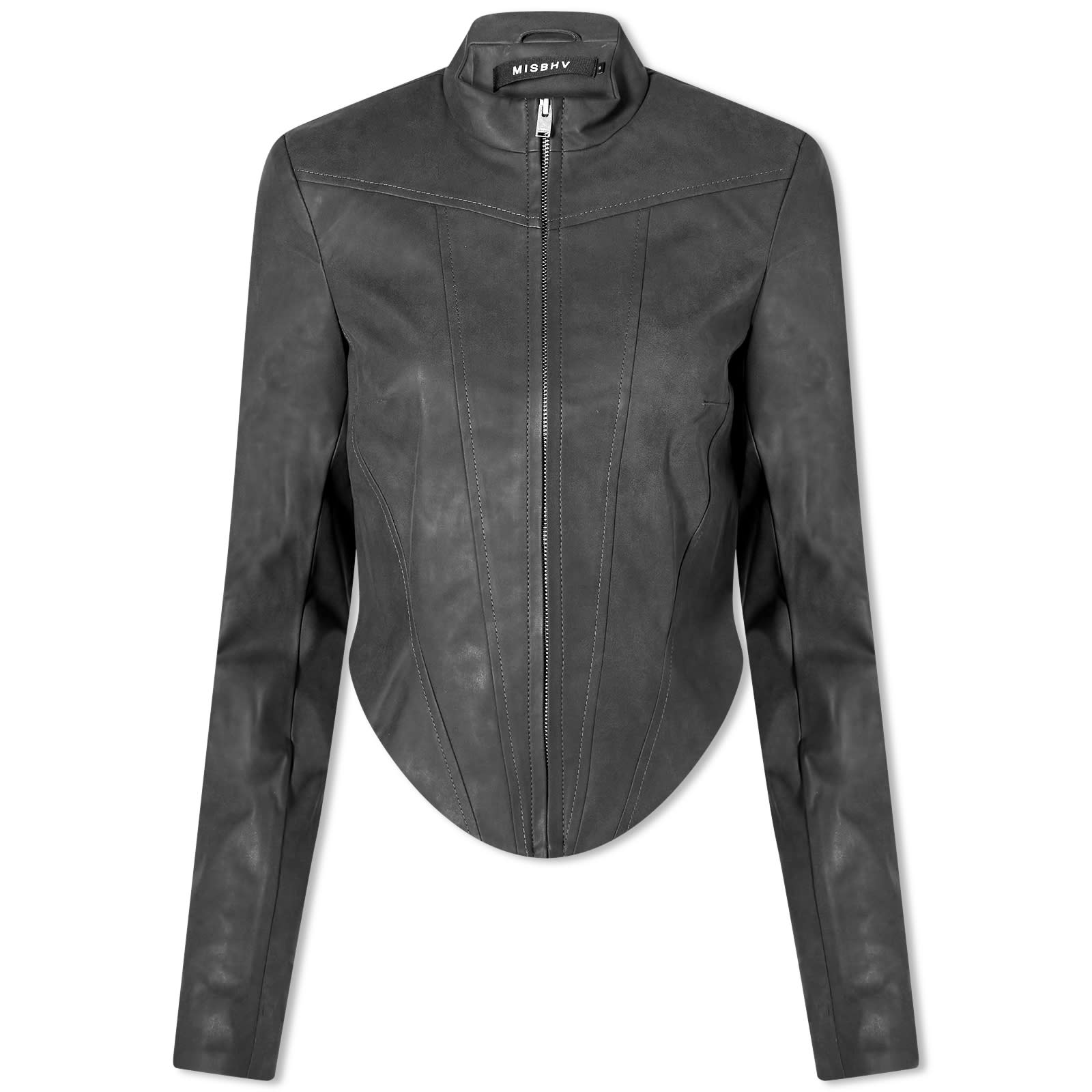 

Куртка Misbhv Faux Leather, черный