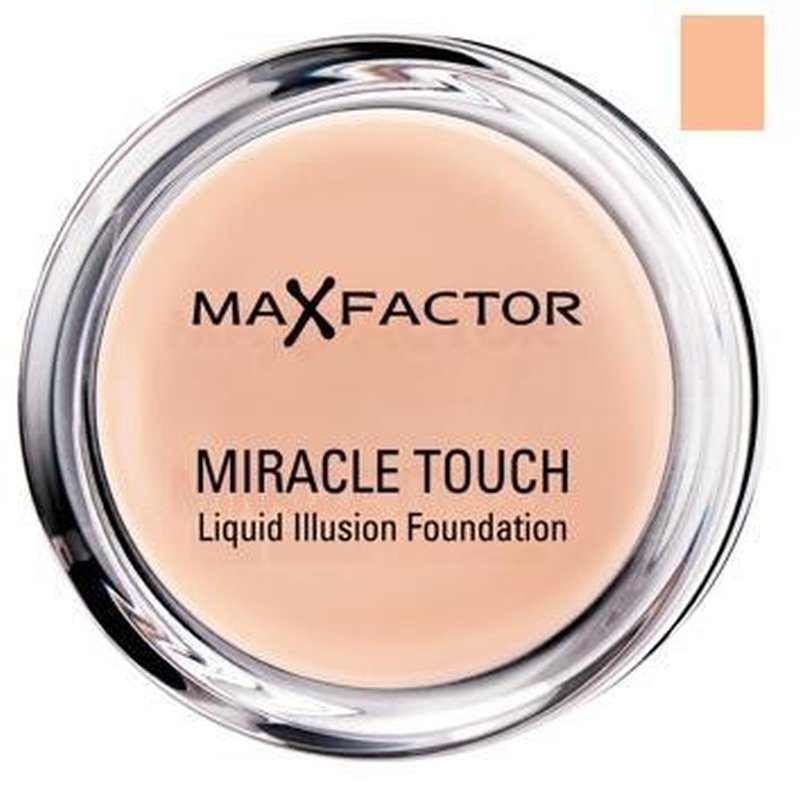 

Max Factor, Miracle Touch, жидкая компактная тональная основа, 60 Sand, 11,5 г