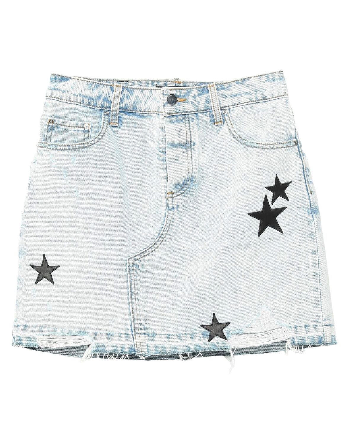 

Джинсовая юбка Amiri, синий