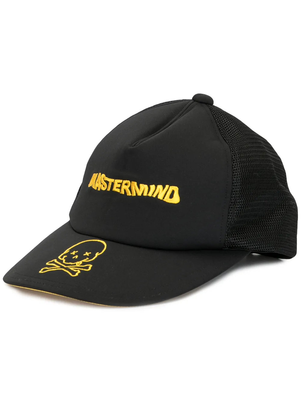 

Кепка с вышитой надписью Mastermind World, черный