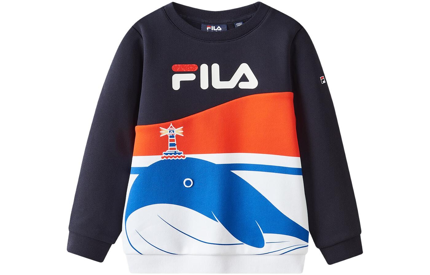 

Детская толстовка ФИЛА FILA, цвет Allover Print