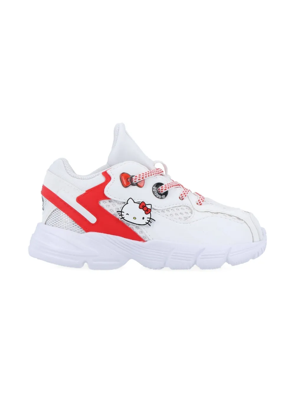

Кроссовки Hello-Kitty на шнуровке adidas Kids, белый