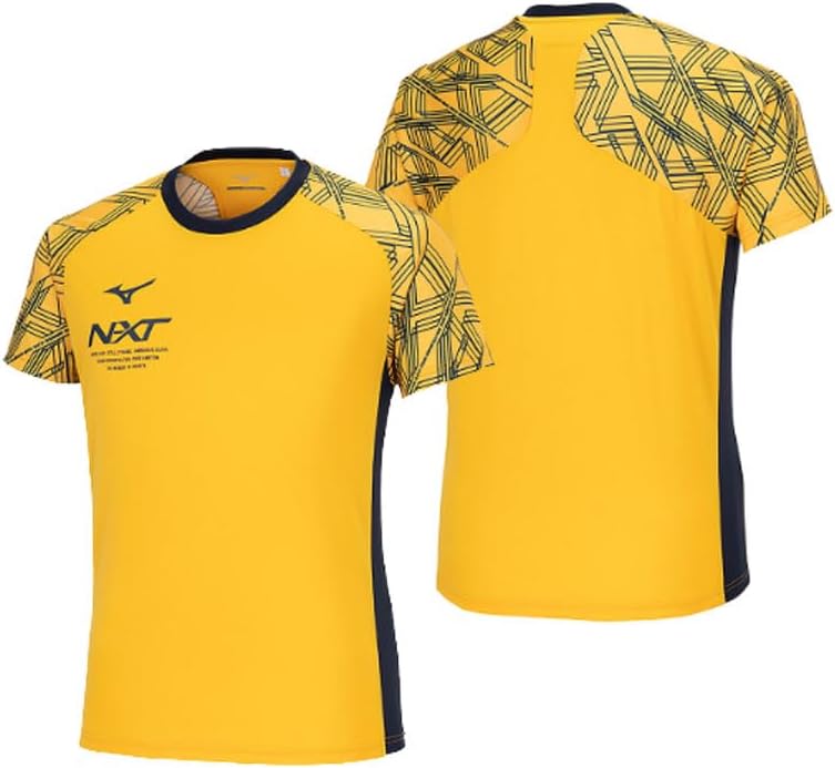 

Футболка для тренировок Mizuno U2MAB014 N-XT, с коротким рукавом, унисекс