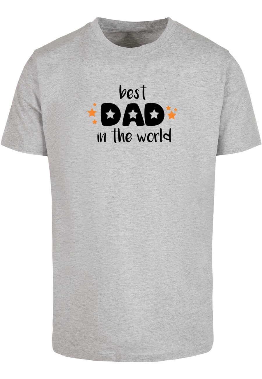 

Рубашка Merchcode Fathers Day - Best Dad In The World, серый
