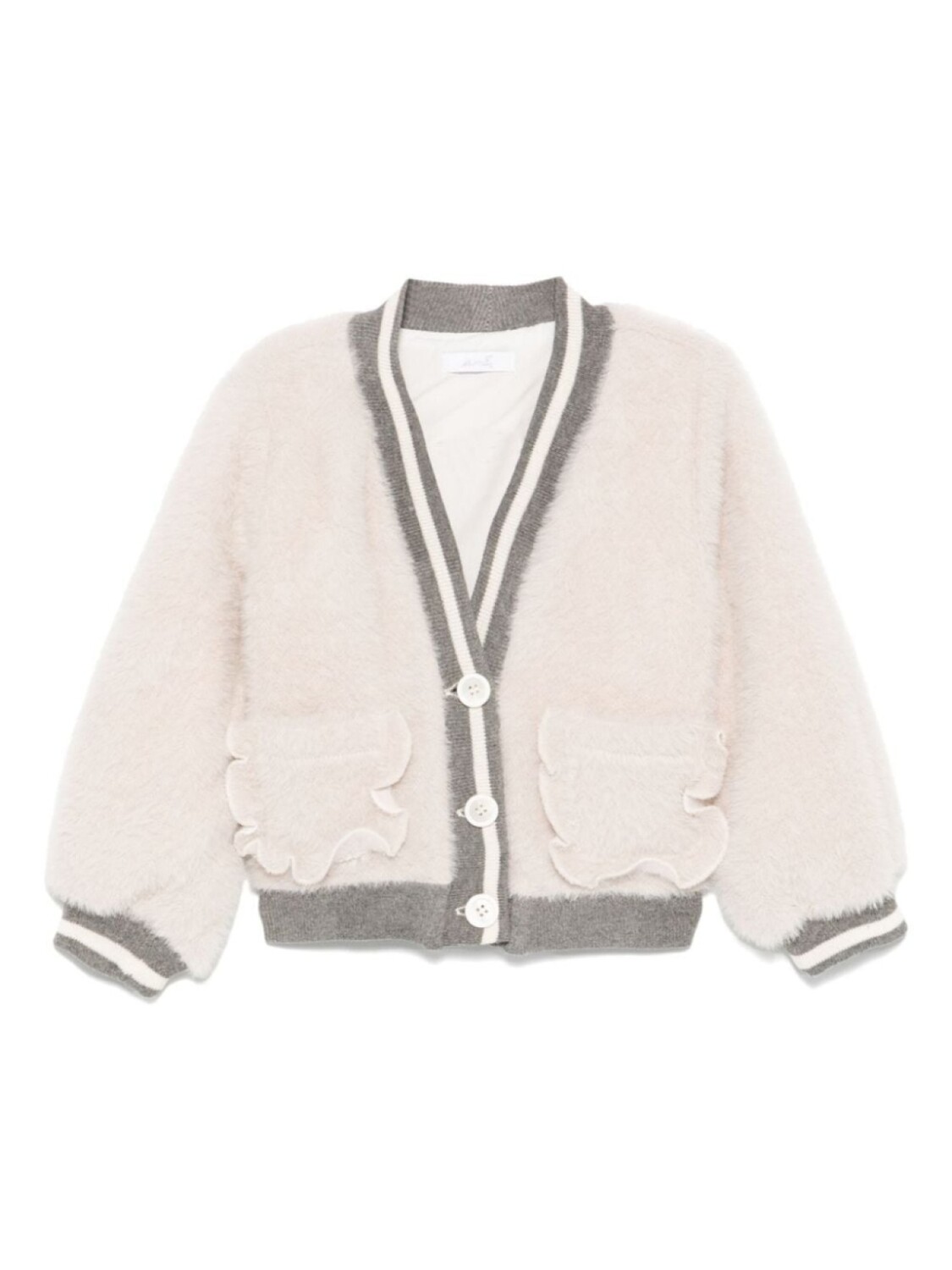 

Куртка из искусственного меха Miss Grant Kids, серый