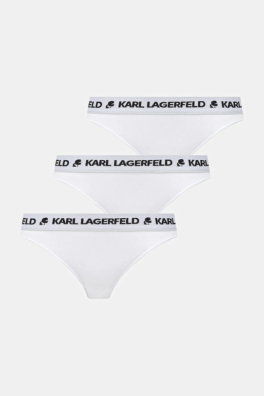 

Хлопковые трусики 3 шт Karl Lagerfeld, белый