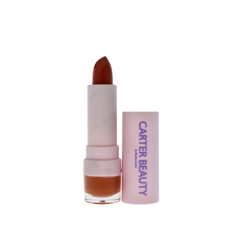 Матовая бархатная помада Word of Mouth Velvet Matte Lipstick - Kris от Carter Beauty для женщин - 0,16 унции - набор из 2 штук, прозрачный — фото 2