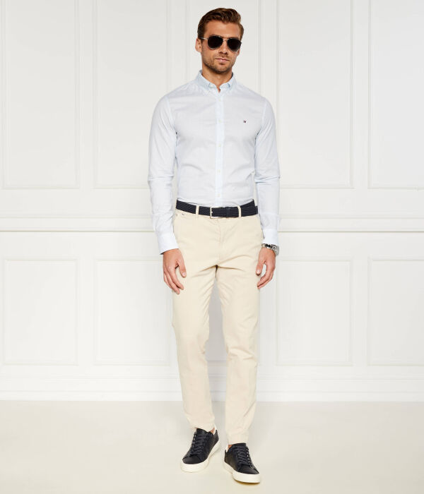 Рубашка Tommy Hilfiger Flex Slim Fit, голубой — фото 2