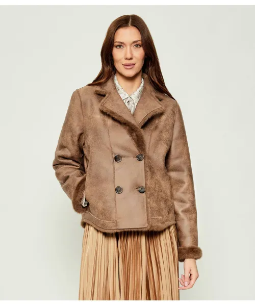 

Двусторонняя меховая овчинная куртка Regular fit Joop!, коричневый