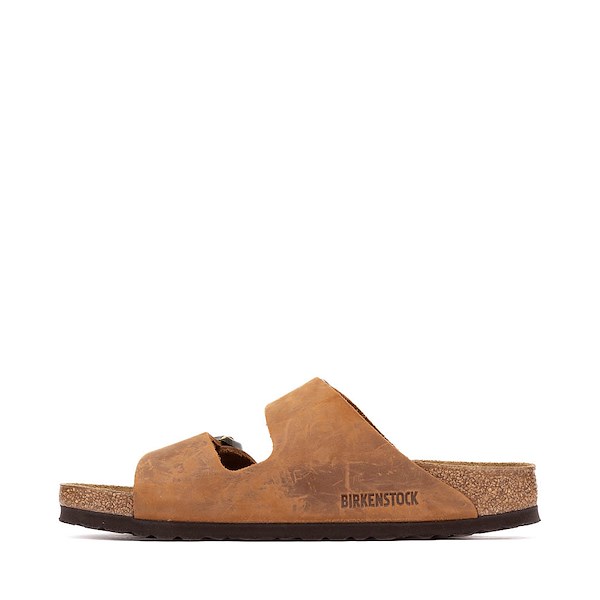 

Сандалии Mens Birkenstock Arizona Slide Sandal, цвет Cognac