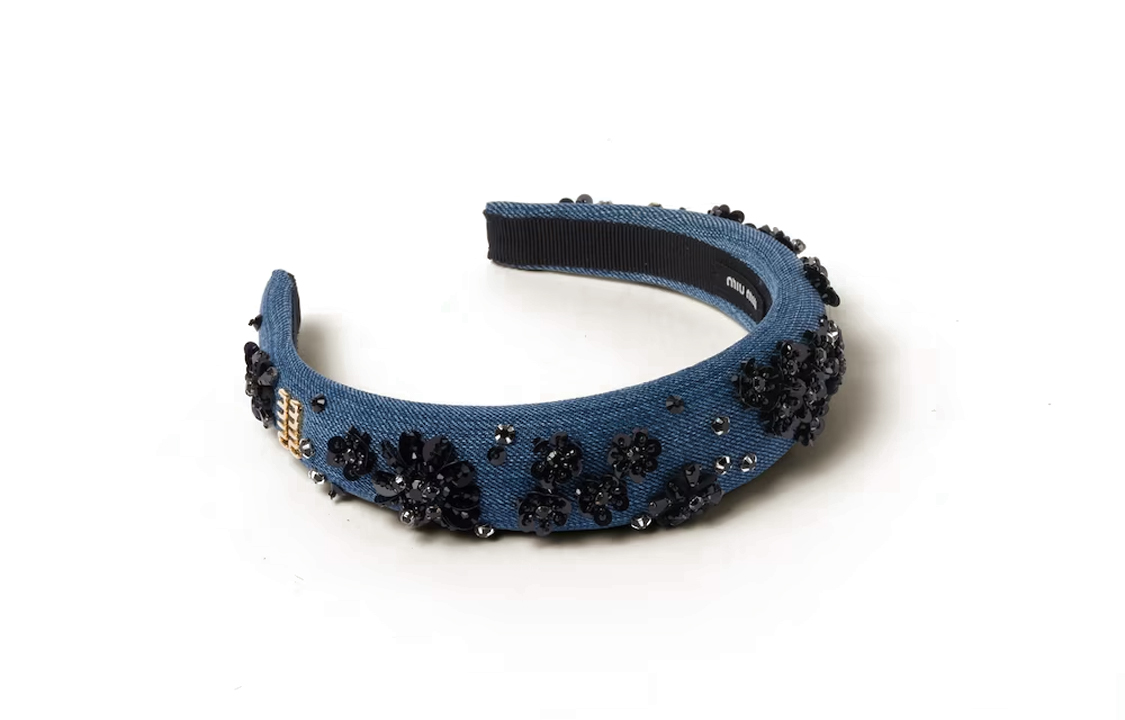 

MIU MIU Повязка на голову Women's Blue/Black