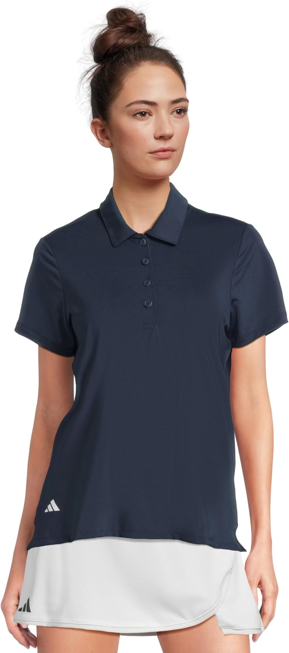 

Поло adidas Golf Ultimate365 Solid Short Sleeve Polo Shirt, цвет Collegiate Navy