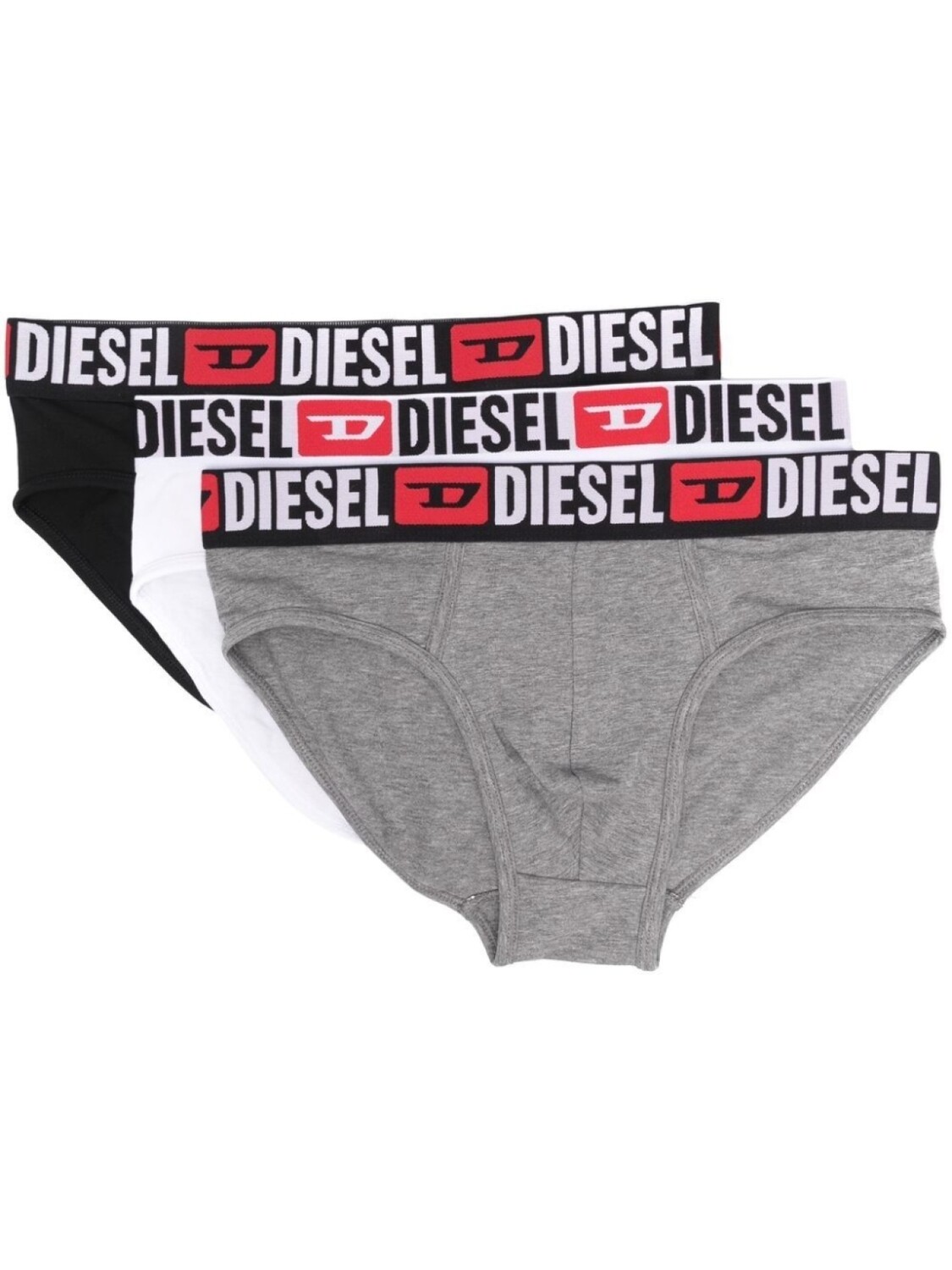 

Diesel комплект из трех трусов-брифов Umbr-Andre, зеленый