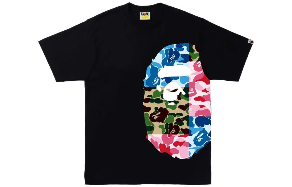 

Футболка Ape Head Series для мужчин A Bathing Ape, черный