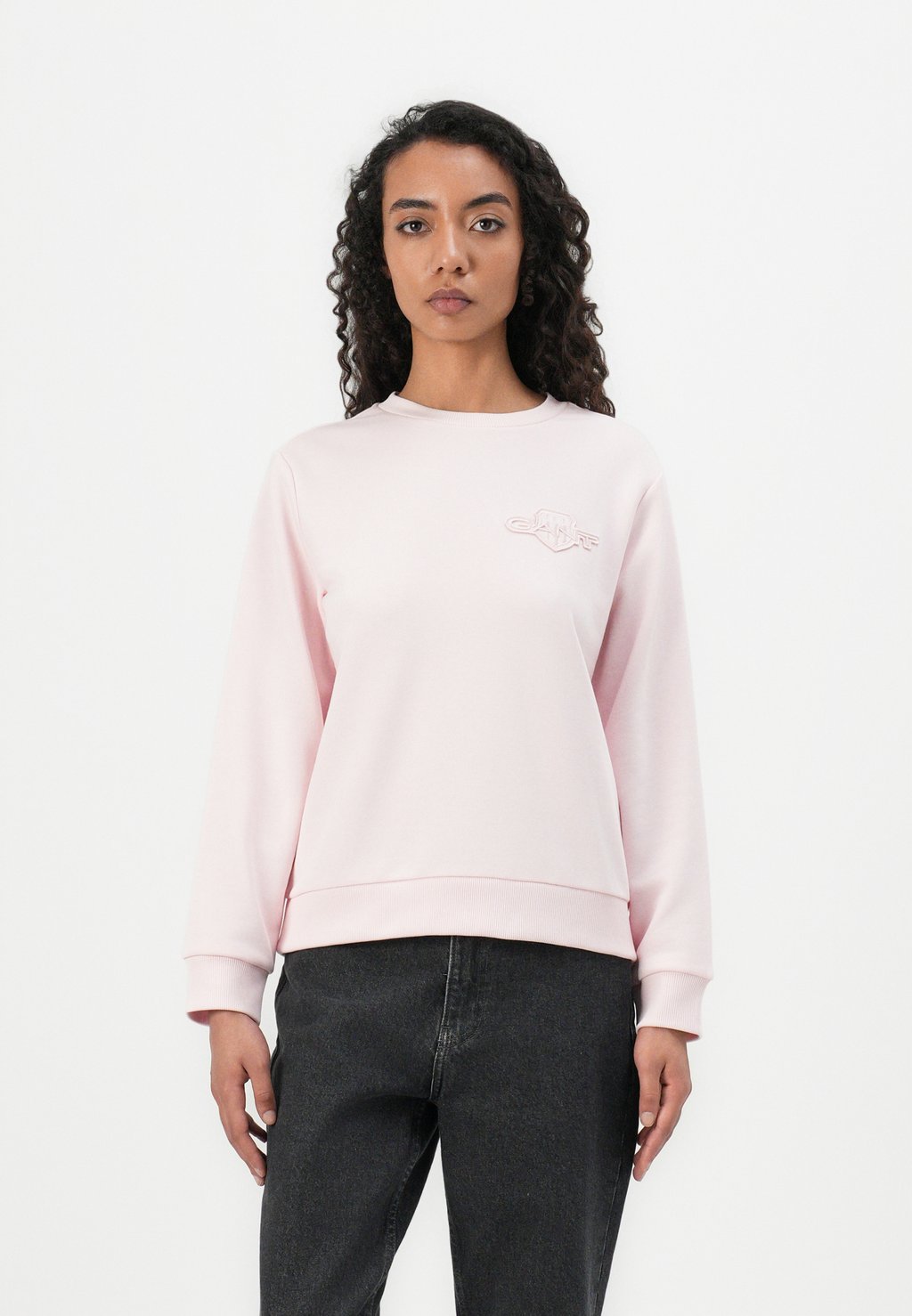 

Толстовка TONAL SHIELD GANT, светло-розовый