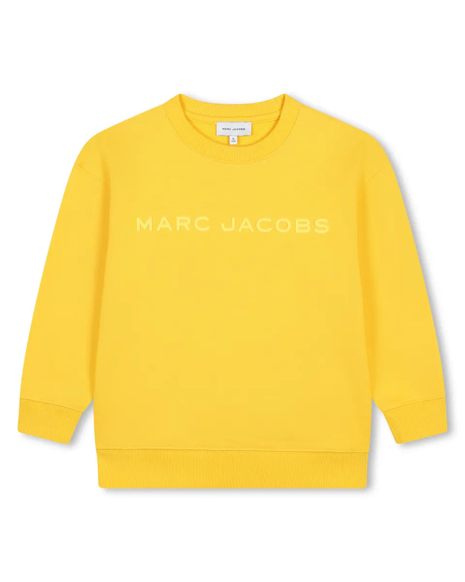 

Толстовка из 100 % хлопка с круглым вырезом Marc Jacobs, желтый